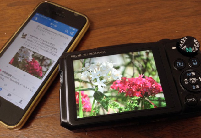 【Wi-Fi転送】Canon PowerShot SX700HS コンデジ Canon PowerShot SX700HS】のWiFi機能を使ってみる。アプリ
