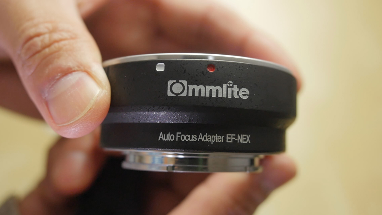 Commlite CM-EF-NEX レンズマウントアダプター